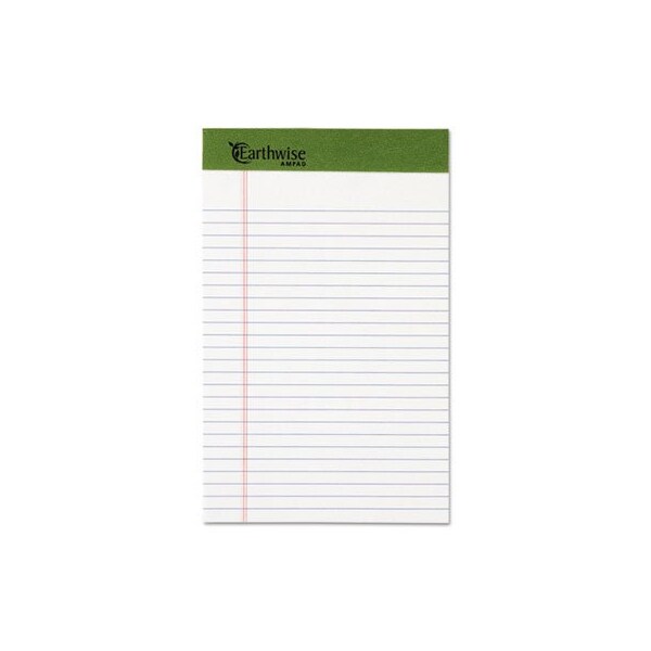 Tops Products PAD, RCYL, 1DZ/PK, 5X8, WHT 20152 - main